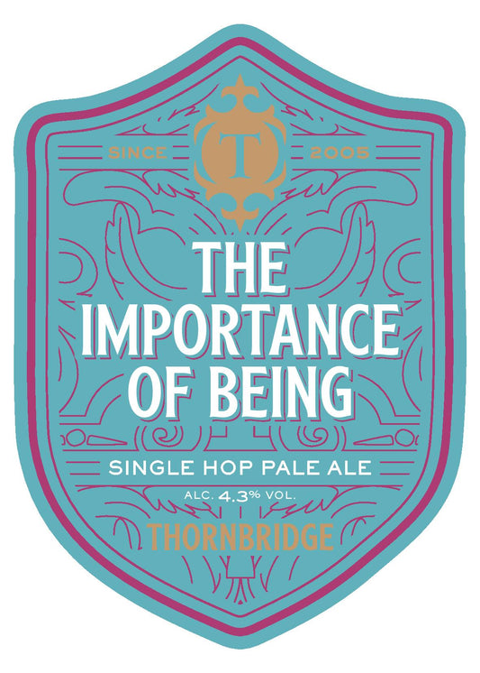 The Importance Of Being, 4.3% Single Hop Pale 9G Cask Thornbridge