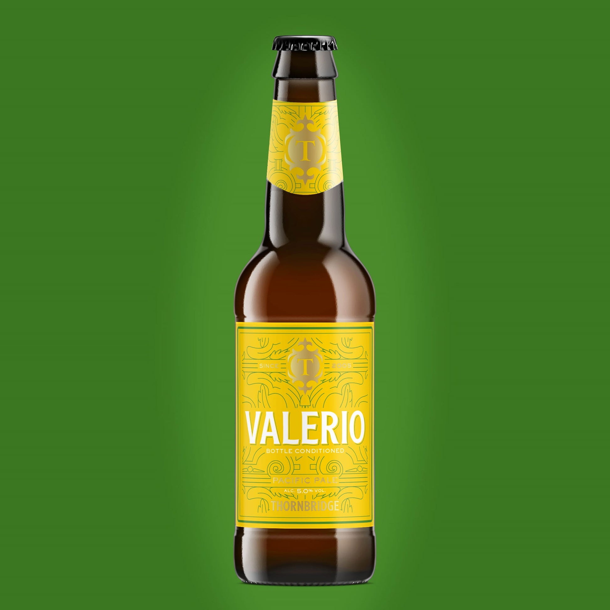 Valerio, 5.0% Bottle Conditioned Pacific Pale Ale Beer - Single Bottle Thornbridge