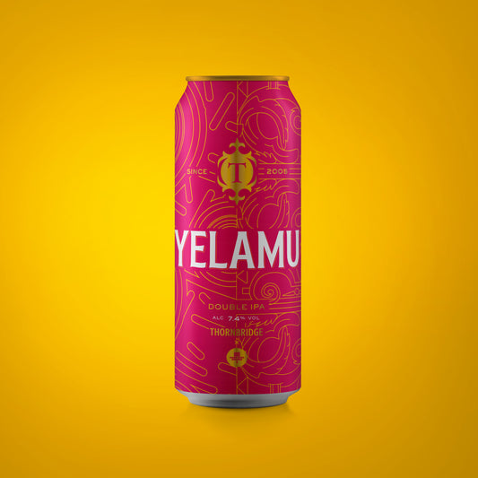 Yelamu 7.4% DIPA 440ml Can Beer Thornbridge