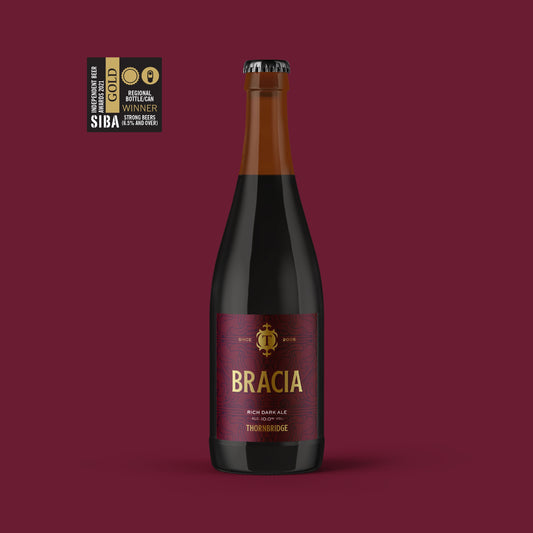 Bracia, 10% ABV Rich Dark Ale Beer - Single Bottle Thornbridge