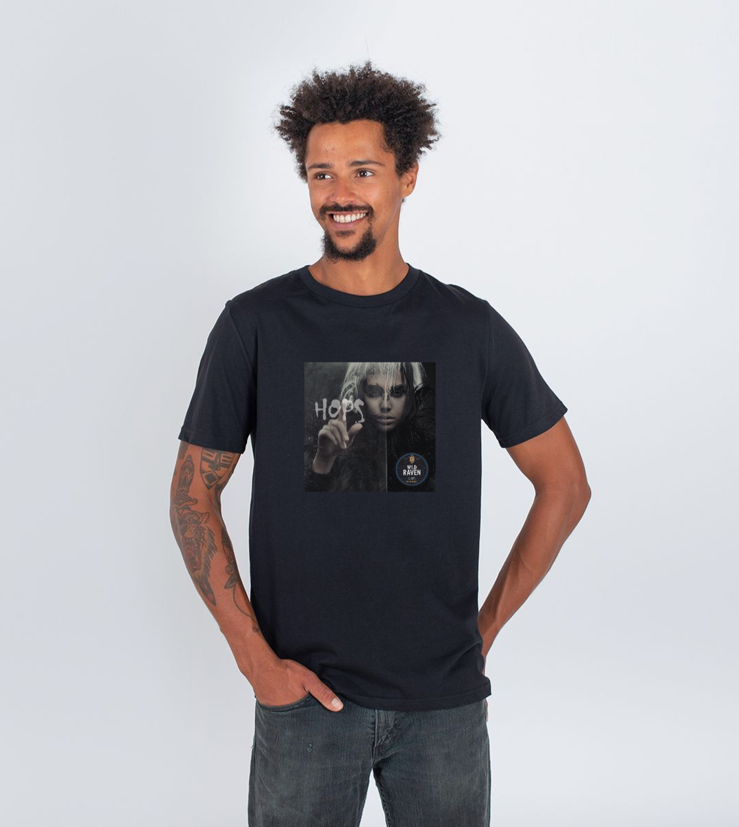 Wild Raven T shirt Printed T-shirt Thornbridge