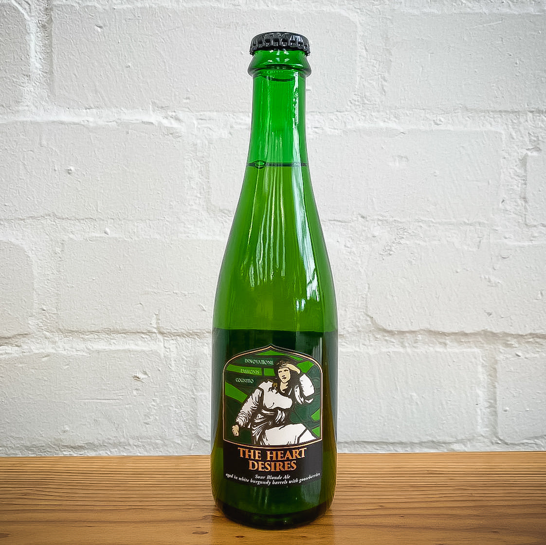 The Heart Desires 6.5% Barrel Aged Sour Blonde Ale 375ml bottle Beer - BA Single Bottle Thornbridge