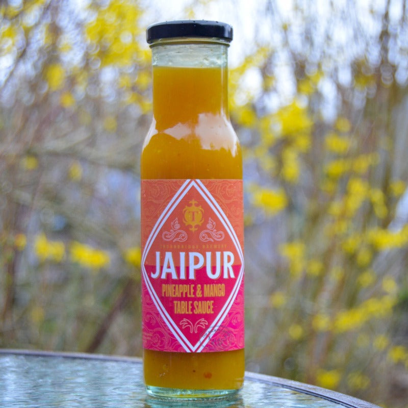 Jaipur Pineapple & Mango Table Sauce bottle 255g Sauce Thornbridge
